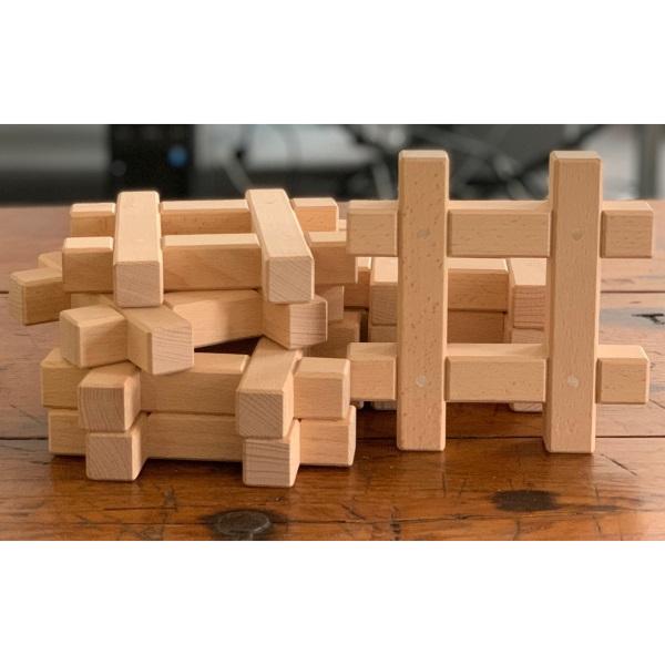 Papoose | Wood Hashtag Blocks at Milk Tooth
