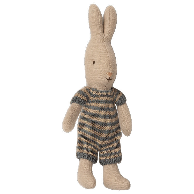 Maileg | Rabbit Micro Dark Blue at Milk Tooth