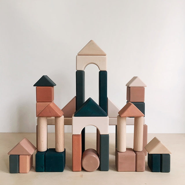 SABO Concept | Castle Building Blocks Multi-Coloured at Milk Tooth