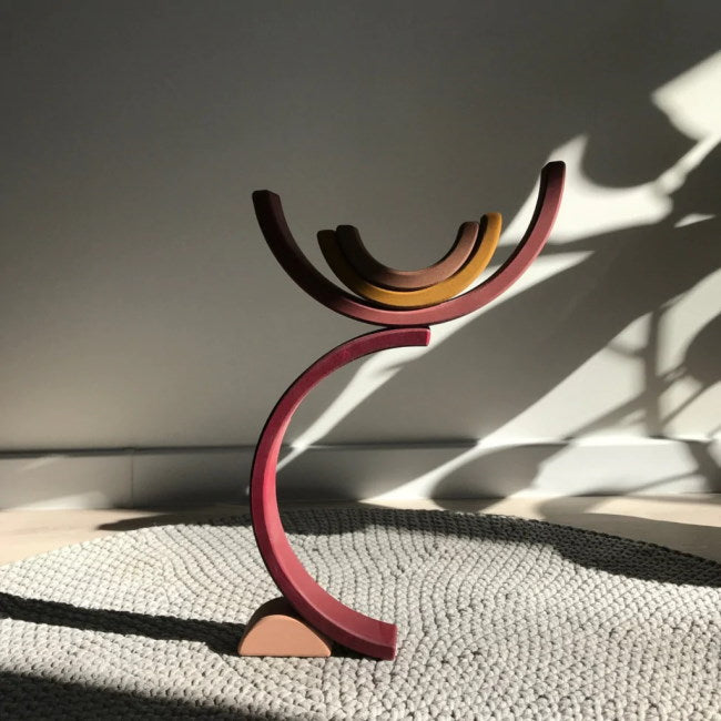 SABO Concept | Rainbow Stacker Marsala at Milk Tooth