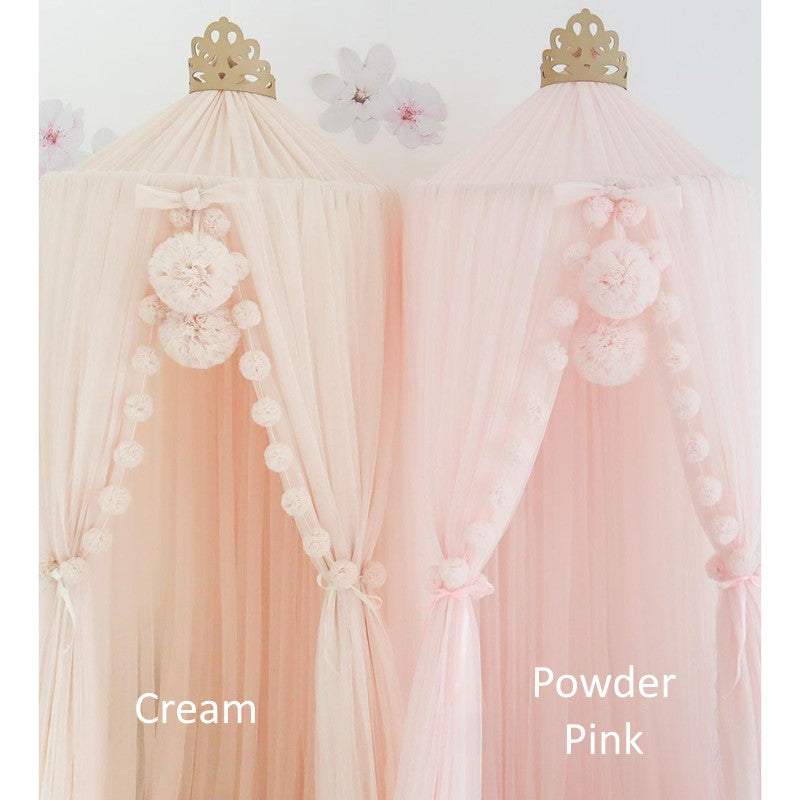 Spinkie Baby | Mini Pom Garland | Cream at Milk Tooth