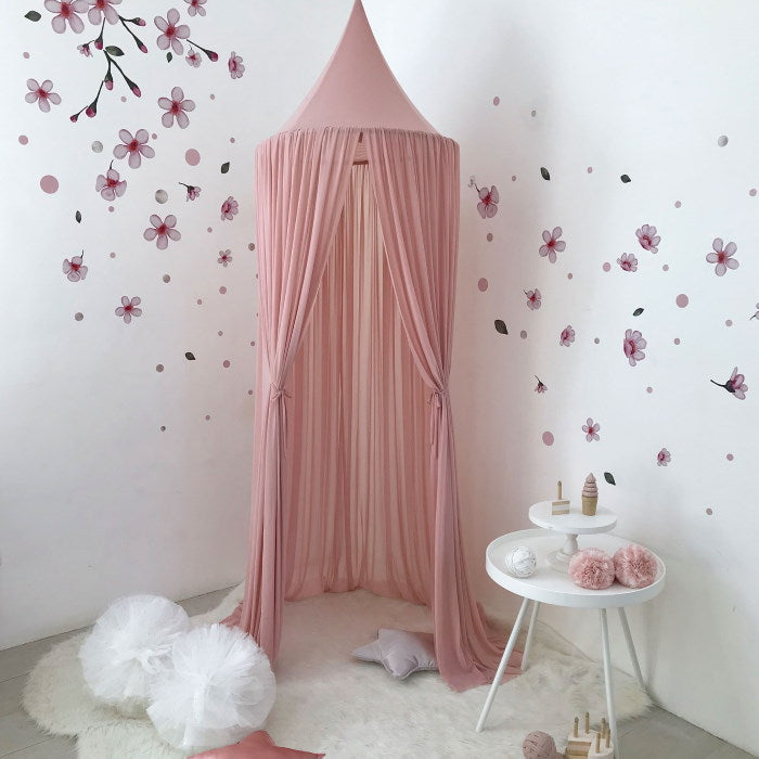 Spinkie Baby | Sheer Canopy | Dusty Pink