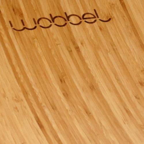 Wobbel Balance Board Bamboo | Lacquered