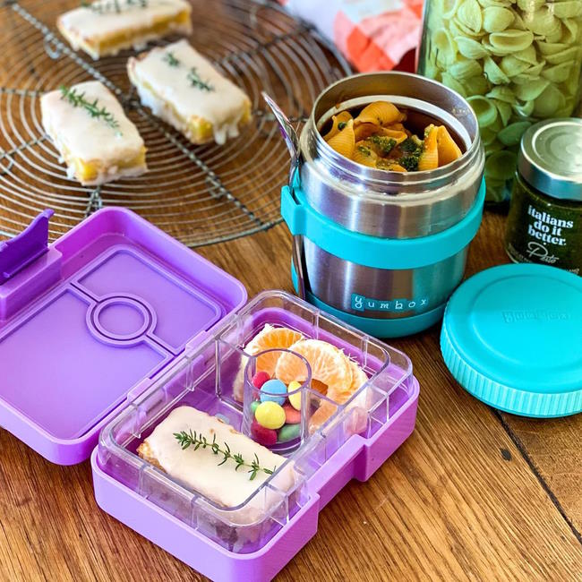 Yumbox | Zuppa Insulated Stainless Steel Food Jar | Aqua at Milk Tooth