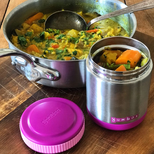 Yumbox | Zuppa Insulated Stainless Steel Food Jar | Bijoux Purple at Milk Tooth
