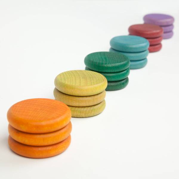 Grapat | 18 Coins | 6 Warm Colours