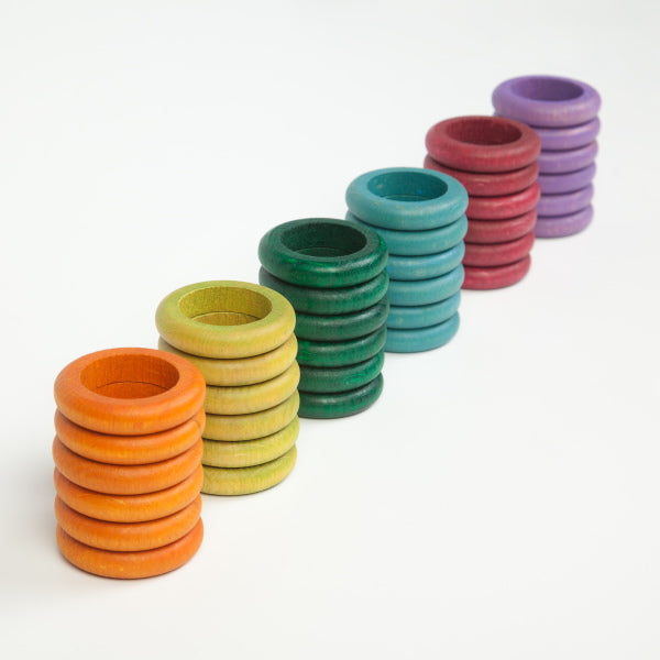 Grapat | 36 RIngs in 6 Warm Colours