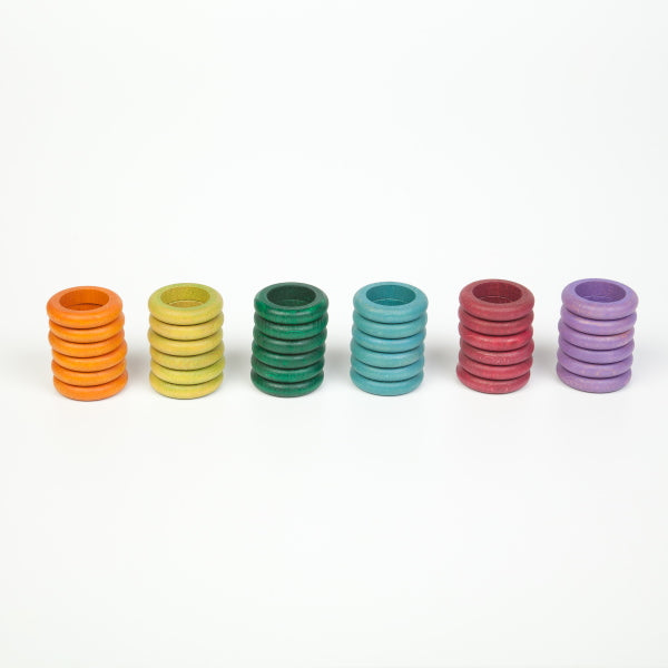 Grapat | 36 RIngs in 6 Warm Colours