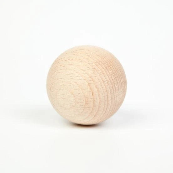 Grapat | Big Balls in Natural Wood | 6 Pieces