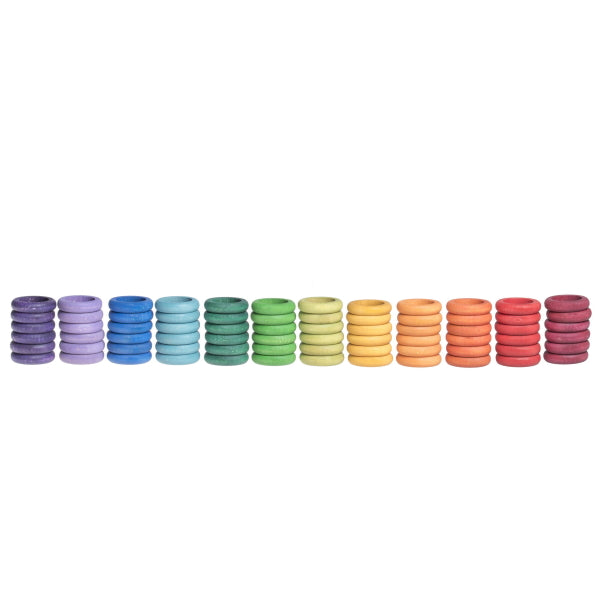 Grapat | 72 RIngs in 12 Rainbow Colours