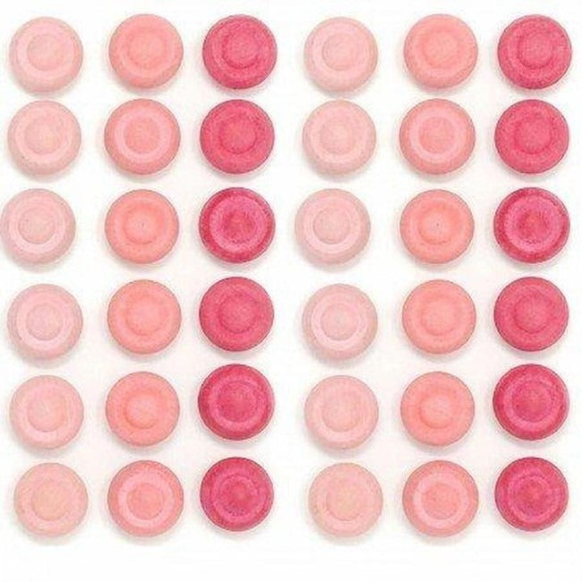 Grapat | Mandala | Little Flowers 36 Pieces | Wooden Toy Set