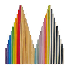 Grimm's | Pastel Building Boards | Timber Toy