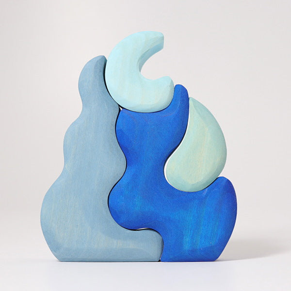 Grimm's | Casa Luna blue house stacker