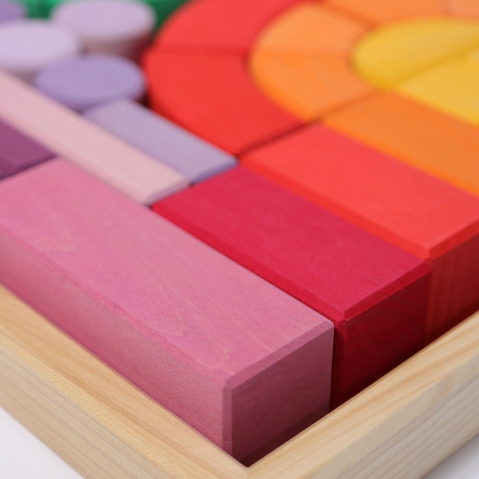 Grimm's | Romanesque Building Set | Wooden Building Blocks