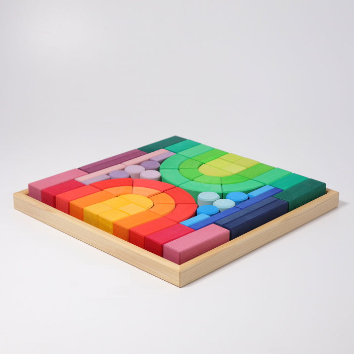 Grimm's Spiel und Holz | Romanesque Building Set