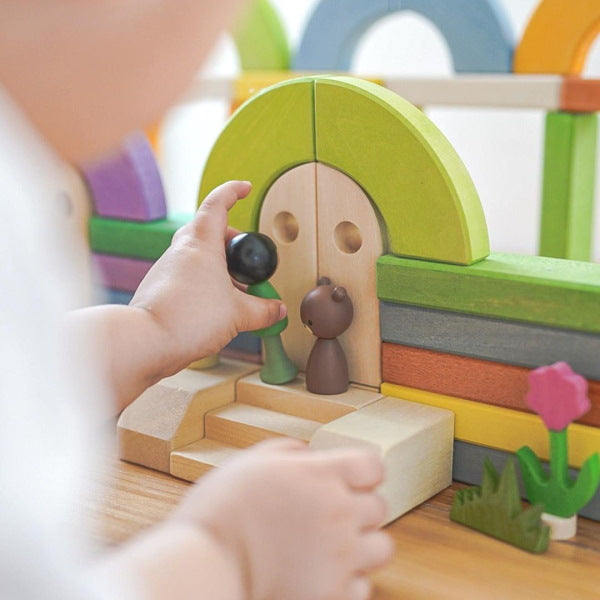 CLiCQUES | Magnetic Wooden Toys | Fauna | Robert Ginger Bunji at Milk Tooth