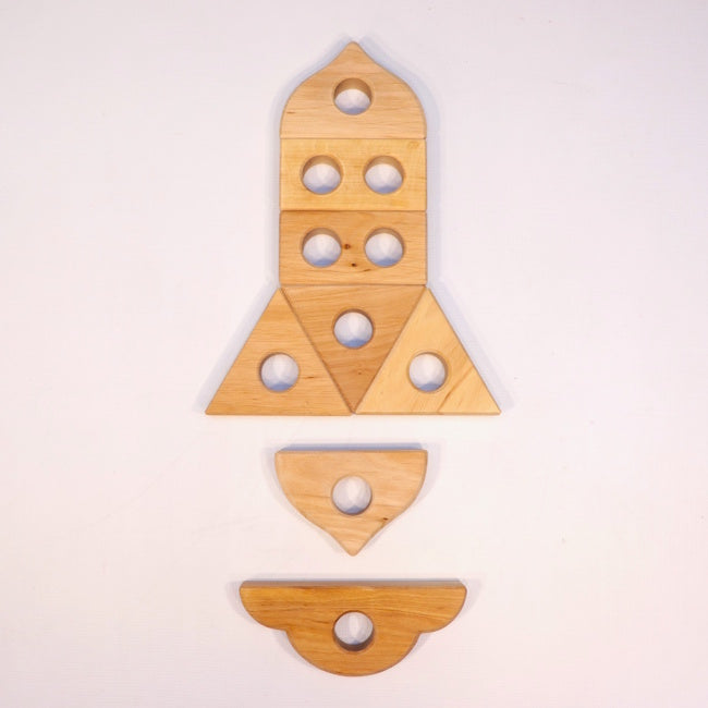 Bauspiel | Peephole Blocks 20 Pieces at Milk Tooth Australia