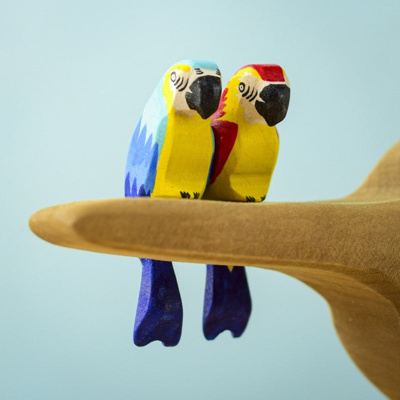 Bumbu Toys | Blue Macaw Parrot at Milk Tooth Australia
