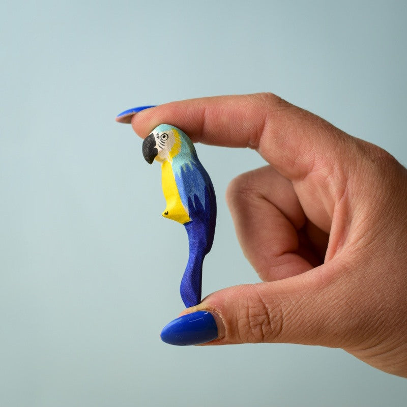 Bumbu Toys | Blue Macaw Parrot at Milk Tooth Australia