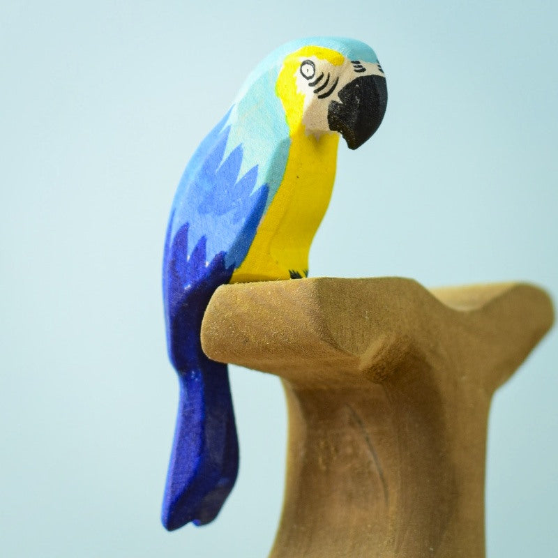 Bumbu Toys | Blue Macaw Parrot at Milk Tooth Australia