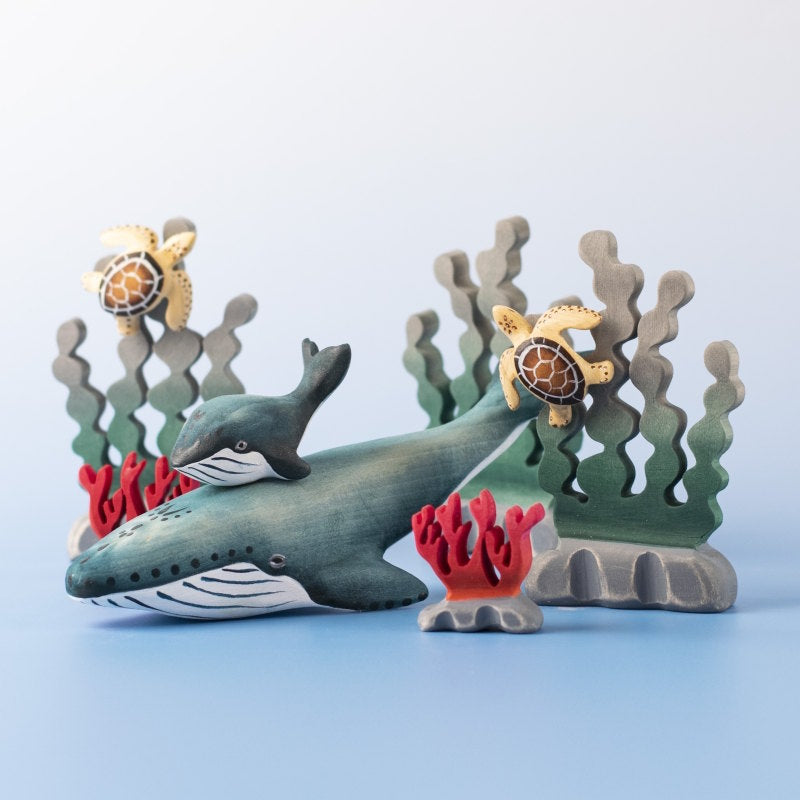 Bumbu Toys Blue Whale at Milk Tooth Australia