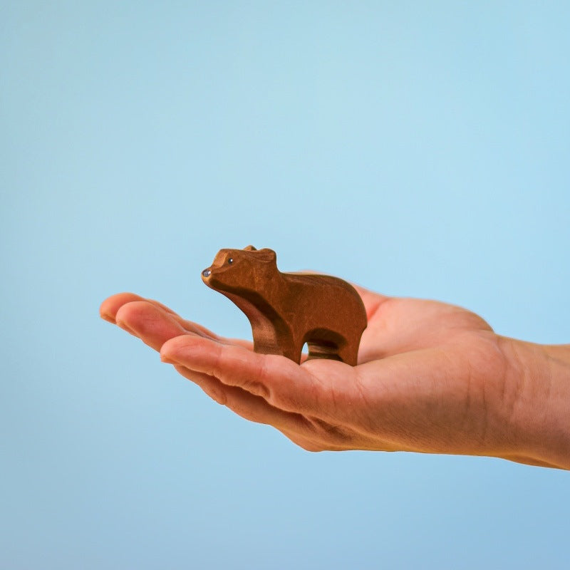 Bumbu Toys | Brown Bear Cub Standing at Milk Tooth Australia