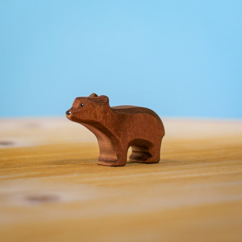Bumbu Toys | Brown Bear Cub Standing at Milk Tooth Australia