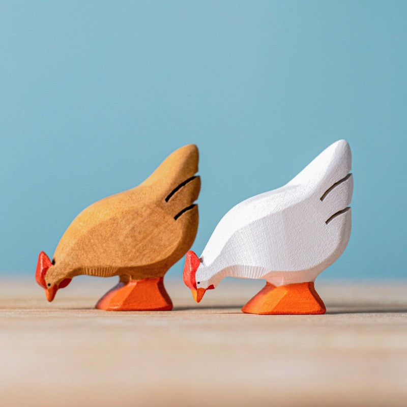 Bumbu Toys Brown Hen at Milk Tooth Australia