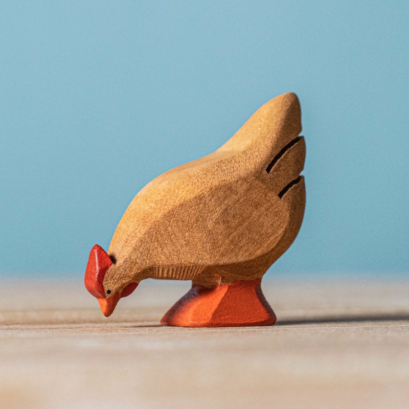 Bumbu Toys Brown Hen at Milk Tooth Australia