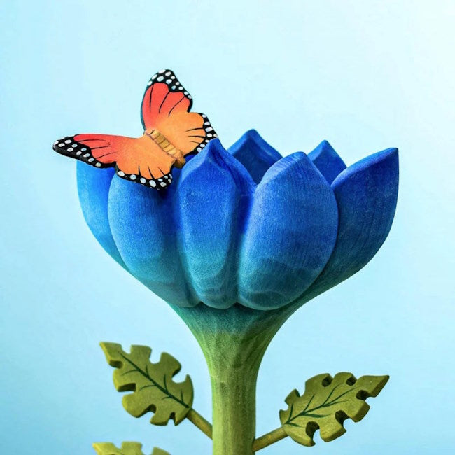 Bumbu Toys | Large Blue Flower at Milk Tooth Australia