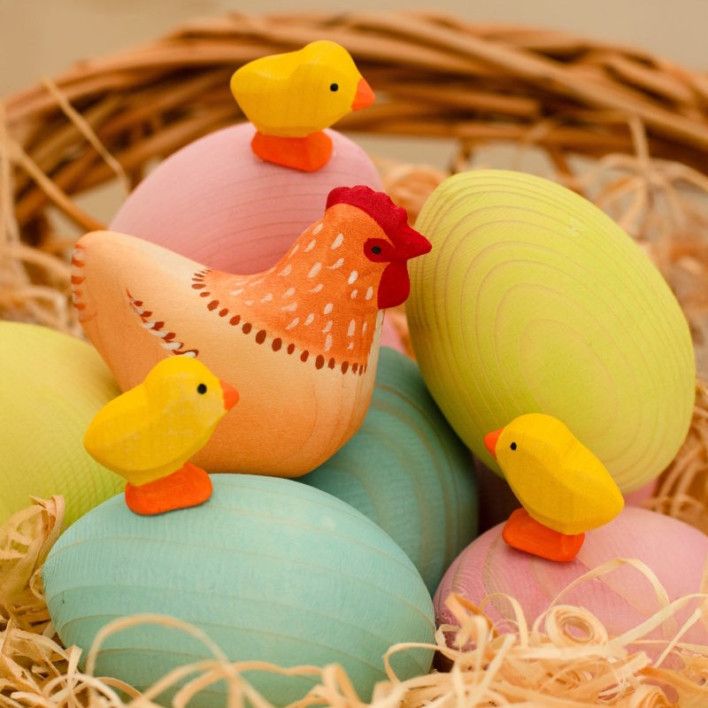 Bumbu Toys | Celebration Ring Ornament | Green Egg