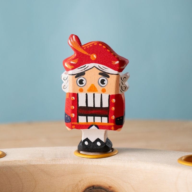 Bumbu Toys | Celebration Ring Ornament | Festive Nutcracker at Milk Tooth Australia