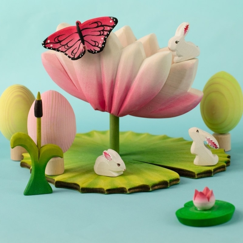 Bumbu Toys | Celebration Ring Ornament | Pink Egg