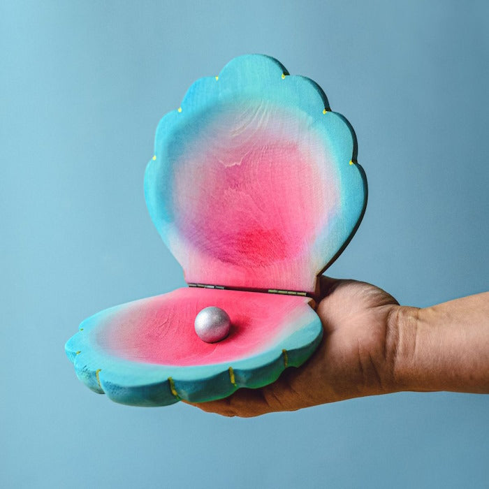 Bumbu Toys | Clam Shell with Pearl at Milk Tooth Australia