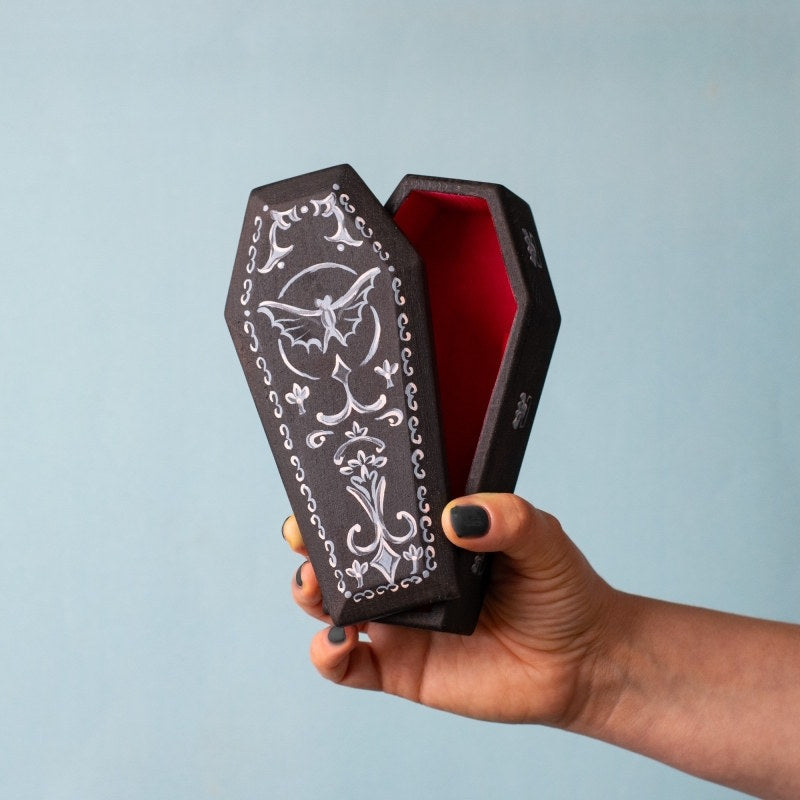 Bumbu Toys Coffin for Dracula the Vampire at Milk Tooth Australia