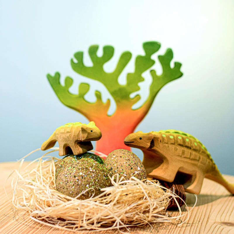 Bumbu Toys | Ankylosaurus Eggs Set of 3 at Milk Tooth Australia