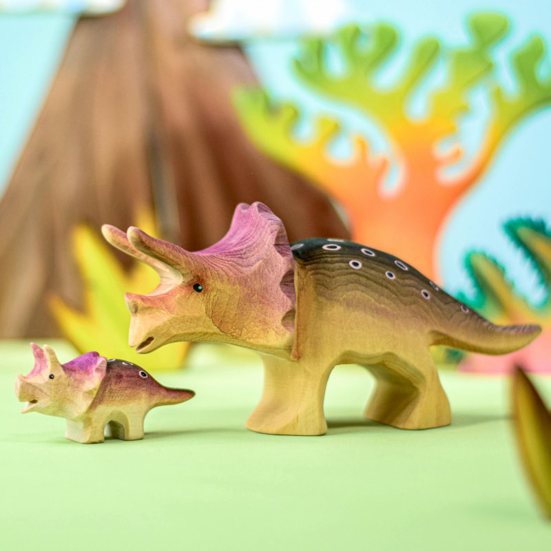 Bumbu Toys | Dinosaur | Triceratops Baby at Milk Tooth Australia