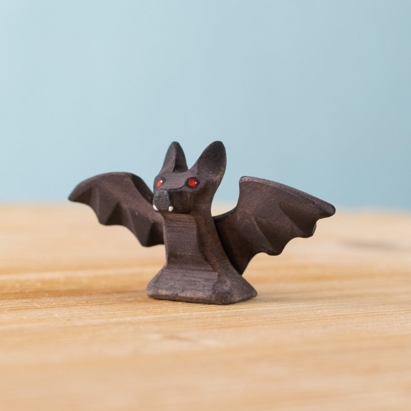 Bumbu Toys Flappy Bat wooden toy at Milk Tooth Australia