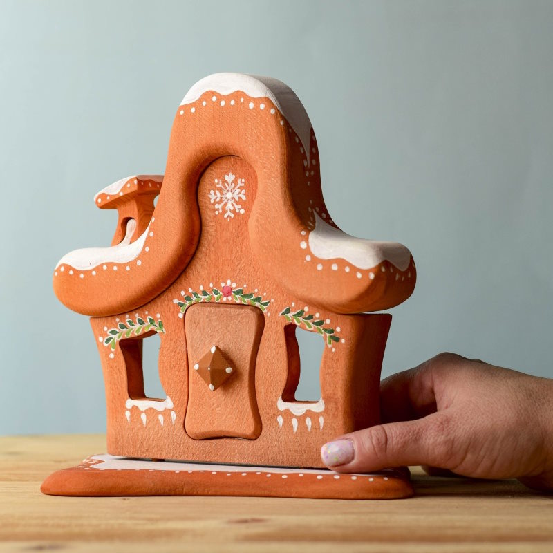 Bumbu Toys Gingerbread House at Milk Tooth Australia