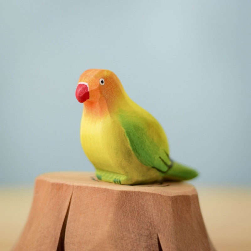 Bumbu Toys | Green Lovebird at Milk Tooth Australia
