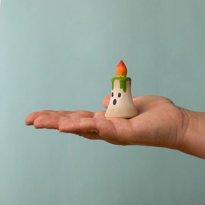 Bumbu Toys | Celebration Ring Ornament | Magic Candle Green