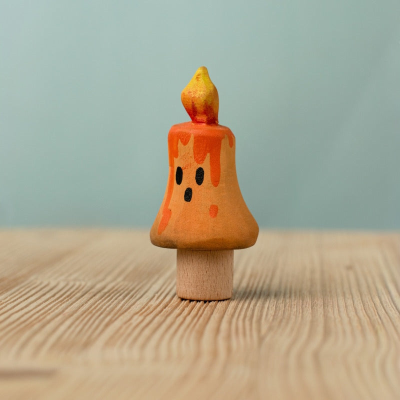 Bumbu Toys | Celebration Ring Ornament | Magic Candle Orange