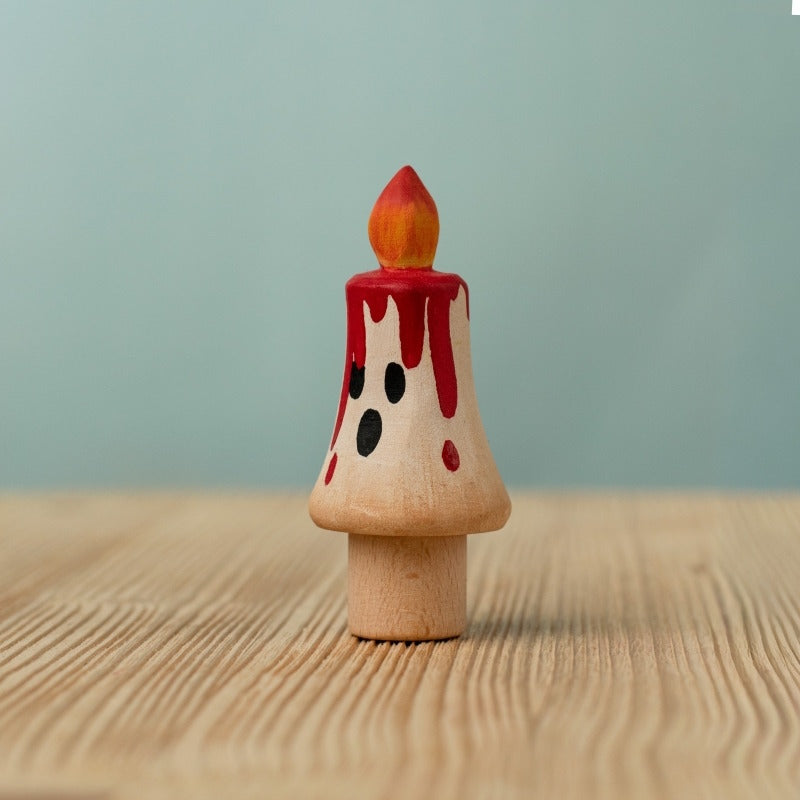 Bumbu Toys | Celebration Ring Ornament | Magic Candle Red