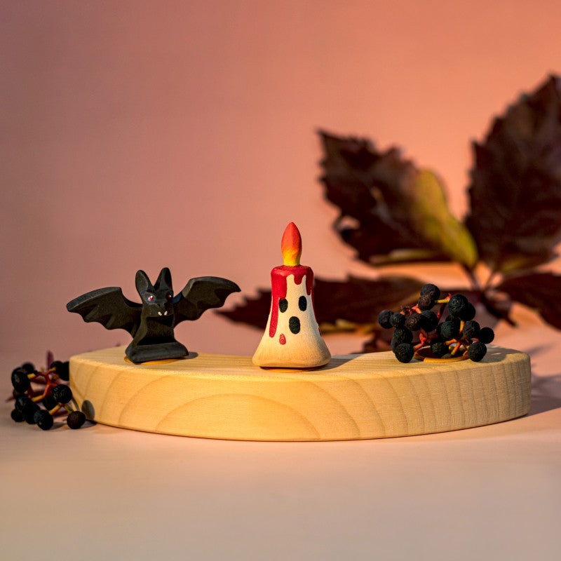 Bumbu Toys | Celebration Ring Ornament | Magic Candle Red