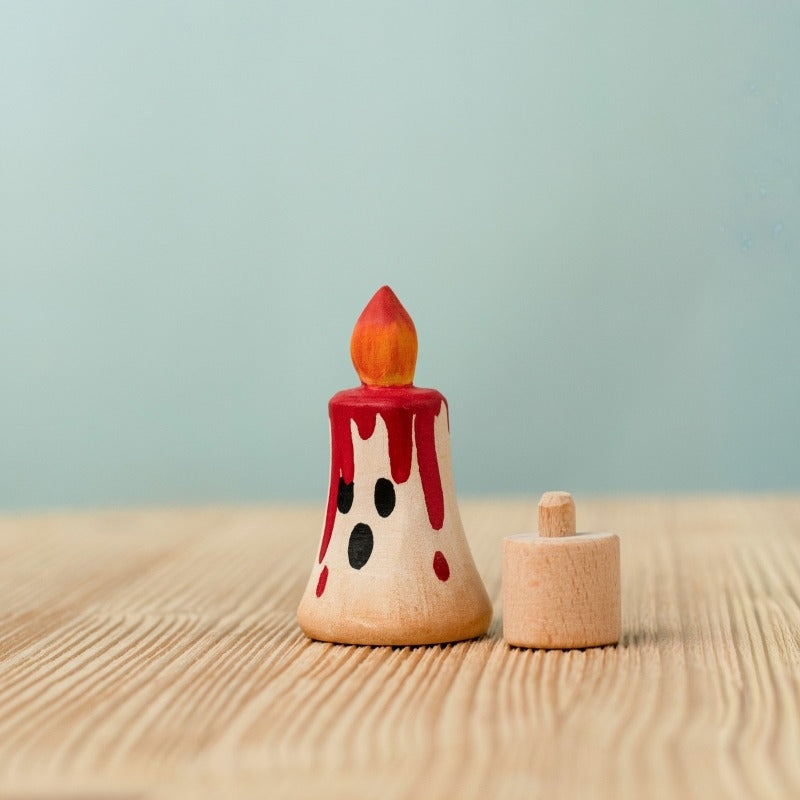 Bumbu Toys | Celebration Ring Ornament | Magic Candle Red
