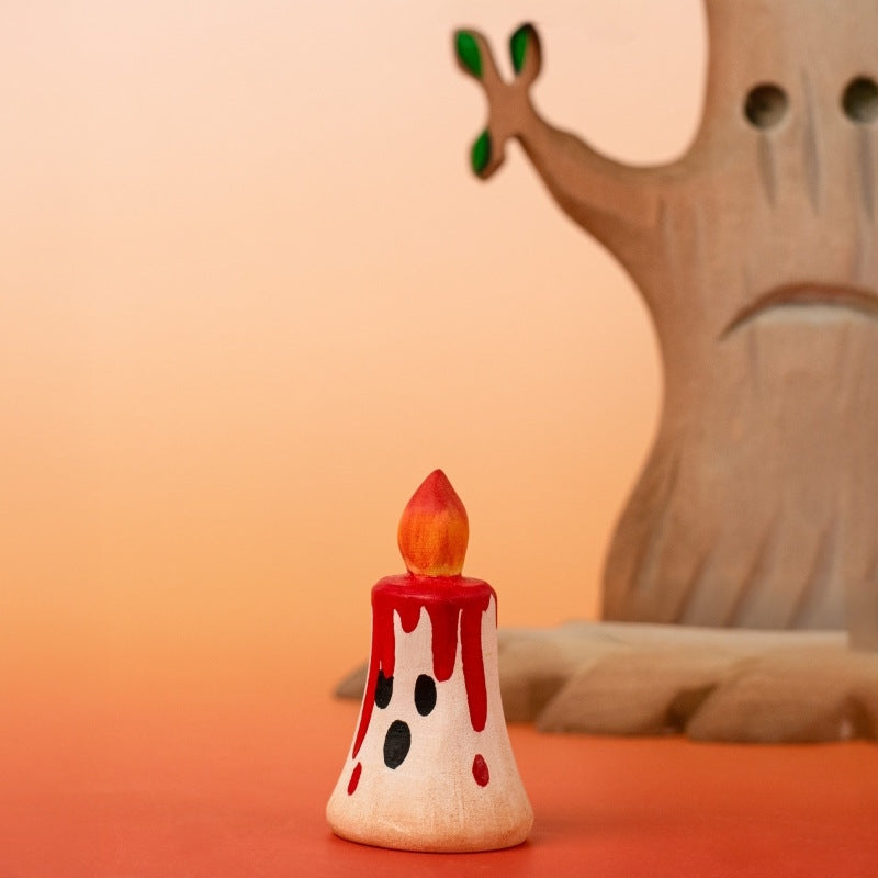 Bumbu Toys | Celebration Ring Ornament | Magic Candle Red