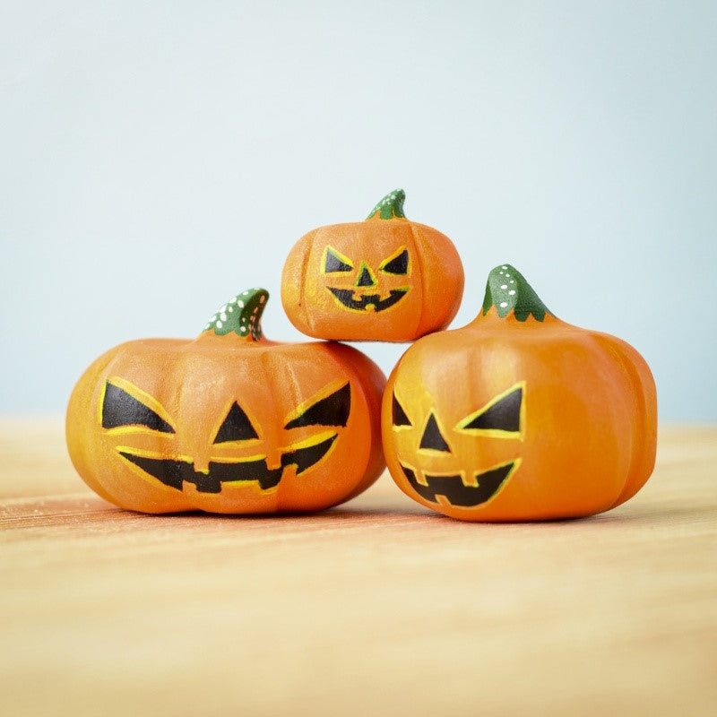 Bumbu Toys | Halloween Pumpkins Set of 3 at Milk Tooth Australia