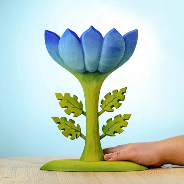 Bumbu Toys | Large Blue Flower at Milk Tooth