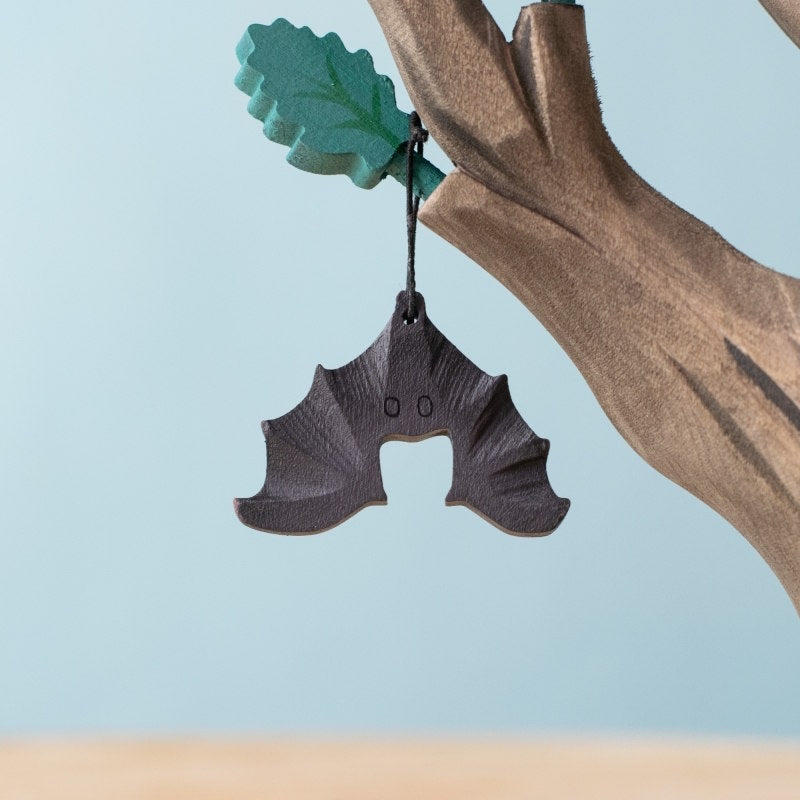 Bumbu Toys Nappy Bat wooden toy at Milk Tooth Australia