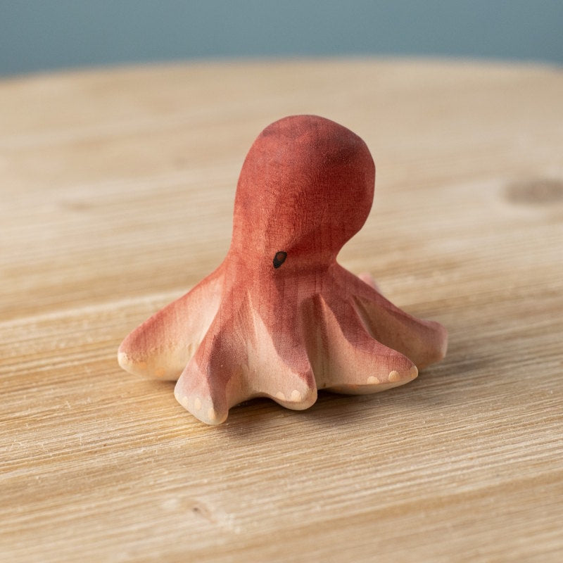 Bumbu Toys Octopus wooden toy at Milk Tooth Australia